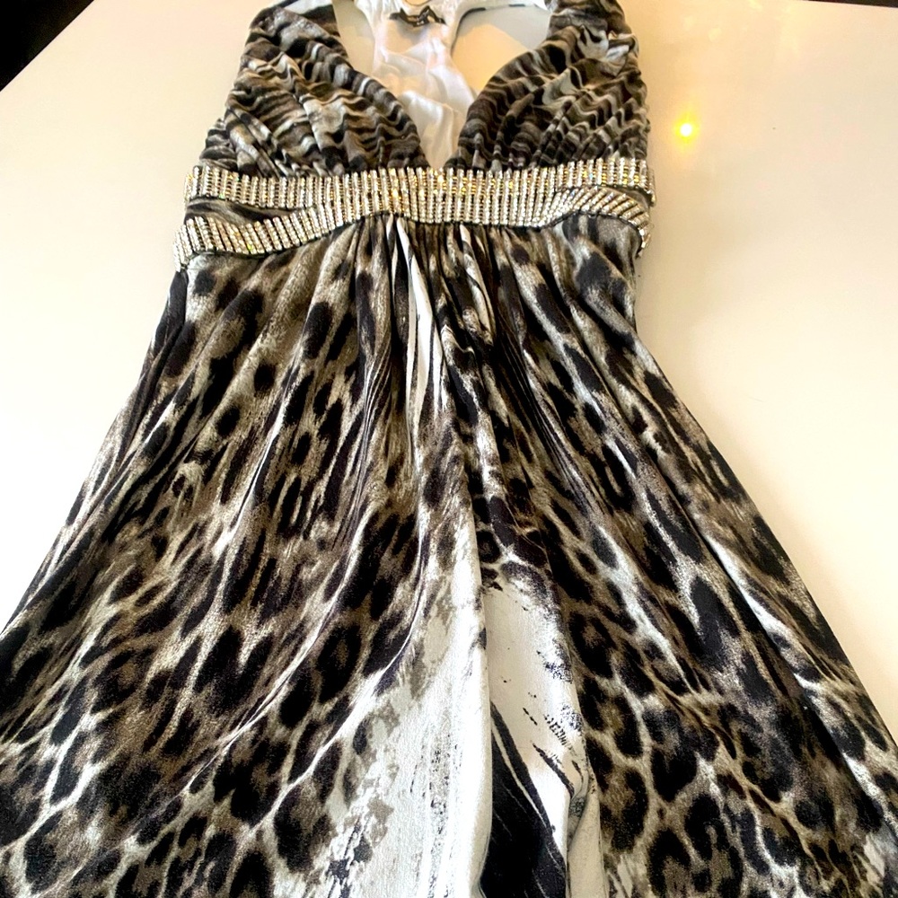 Beautiful party dress never worn ! Designer " Sky " in excellent condition